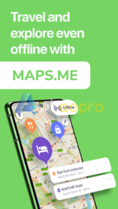 MAPS.ME Premium APK: Navigate Anywhere Without Internet 1